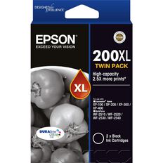 Epson Ink 200XL Black 2 Pack