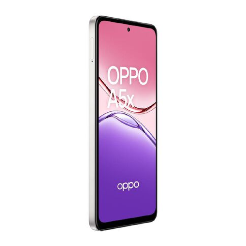 OPPO A5X Laser White with Warehouse Mobile SIM