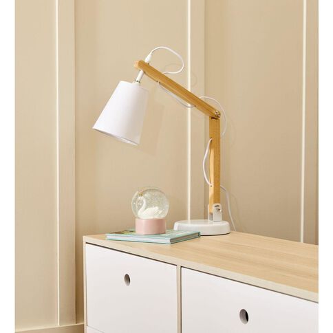 Living & Co Calvin Desk Lamp E14 40W White