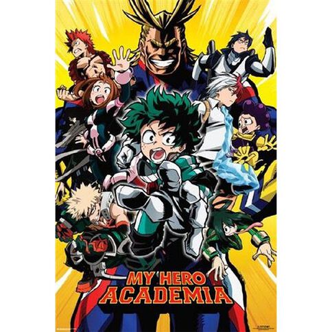 Poster #29 My Hero Academia Season One
