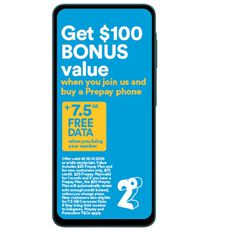 Samsung Galaxy A07 64GB with 2degrees Sim Bundle Green