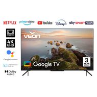 Veon 50 inch 4K Ultra HD Google Smart TV