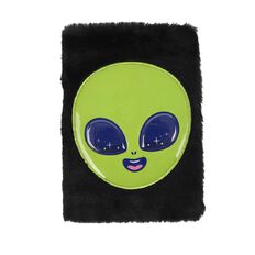 Kookie Space A5 Plush Notebook Black