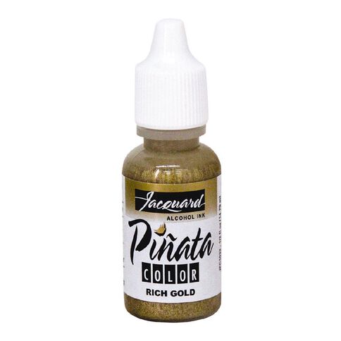 Jacquard Pinata Alcohol Ink 14.79ml Rich Gold