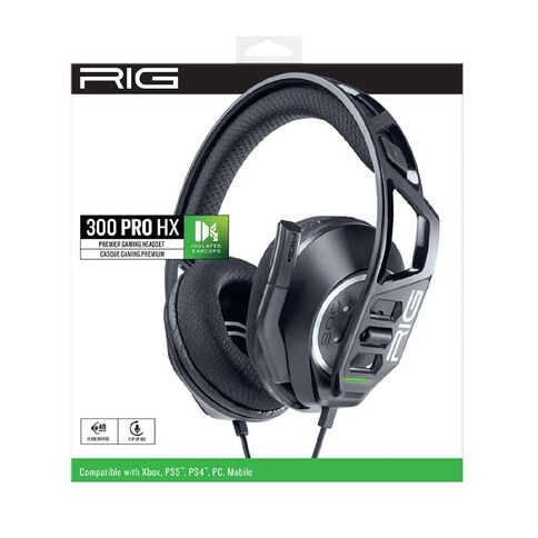 RIG RIG 300 Pro HX Gaming Headset for Xbox Black