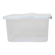 Taurus Clear View Storage Organiser with Lid Assorted 20L