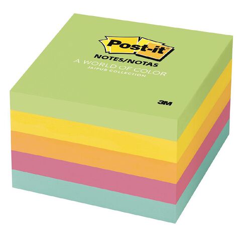 Post-It Notes Jaipur Collection 76mm x 76mm Multi-Coloured