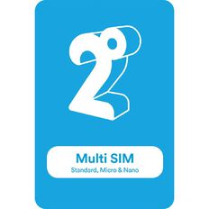 2degrees Multi SIM Blue