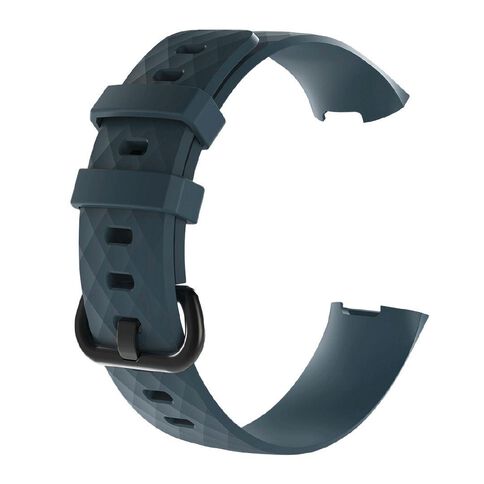 Swifty Petrol Replacement Strap For Fitbit Charge 3 & 4 Size Small