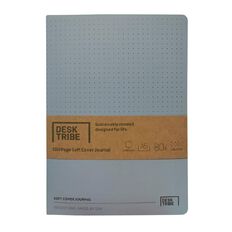 Desk Tribe Notebook Softcover Sewn Bound PU Dot Cloud A5