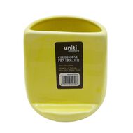 Uniti Ceramic Pen Holder With Cell Phone Stand