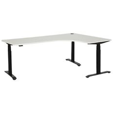 Jasper J Emerge Electric Workstation Black RH 1800x1200 White/Black