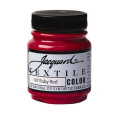 Jacquard Textile Colours 66.54ml Ruby Red