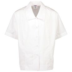 Schooltex Ladies' Short Sleeve Drop Collar Blouse
