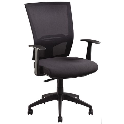 Jasper J Advance Air Plus with Adjustable Arms Black