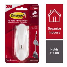 Command Adhesive Wire Hook Large