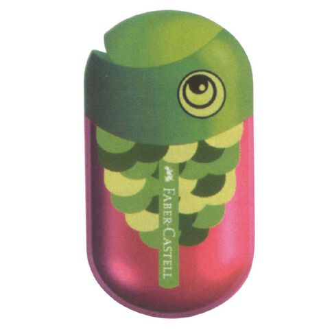 Faber-Castell Double Hole Sharpener + Eraser