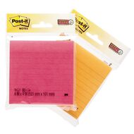 Post-It Super Sticky Lined Notes Assorted
