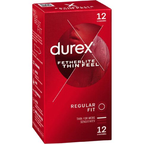 Durex Condoms Thin Feel 12 Pack