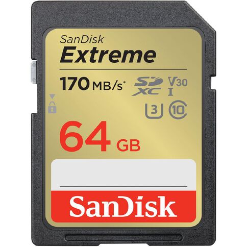 Sandisk Extreme 64GB SD Card