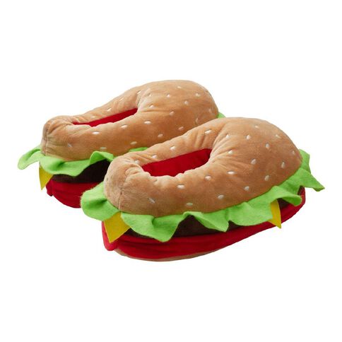 H&H Men's Hamburger Slippers