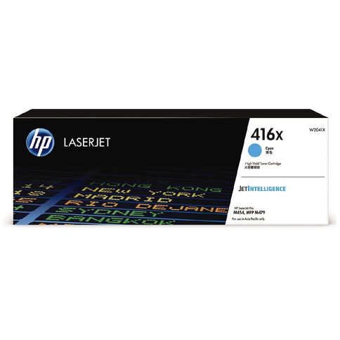 HP Toner 416X Cyan (6000 Pages)