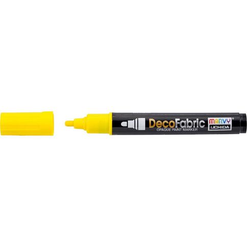 MARVY #223 DecoFabric Marker Yellow Mid