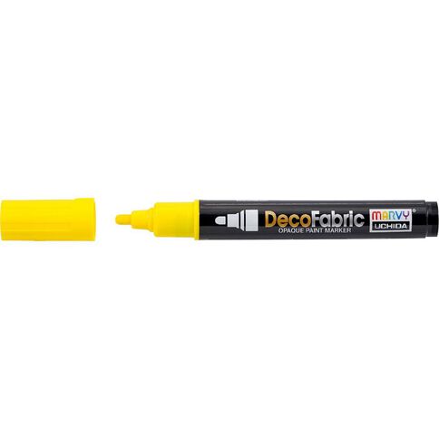 MARVY #223 DecoFabric Marker Yellow Mid