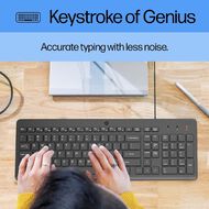 HP 150 Wired Mouse and Keyboard Combo 240J7AA
