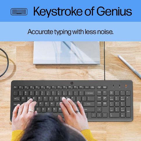 HP 150 Wired Mouse and Keyboard Combo 240J7AA