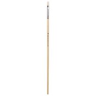 DAS Brush Long Handle Hog Bristle Flat #4 White
