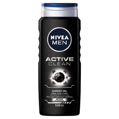 Nivea Men's Active Clean Shower Gel 500ml