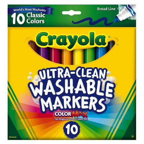 School Smart Art Marker, Conical Tip, Assorted Colors, Pack of 200