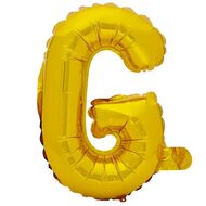 Artwrap Foil Balloon G Gold 35cm