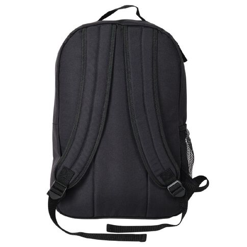 H&H Recycled Senior Backpack Plain Black 14L