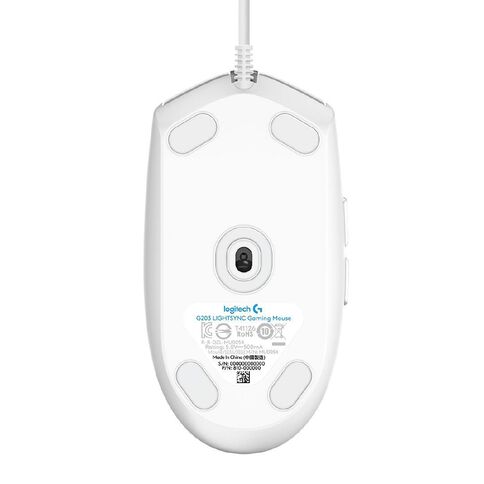 Logitech G203 Lightsync Gaming Mouse White
