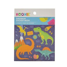 Kookie Mini Sticker Book 12 Sheets Dinosaurs
