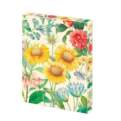 Notebook Floral Printed Edges