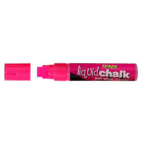 Texta Jumbo Liquid Chalk Wet Wipe Pink Mid
