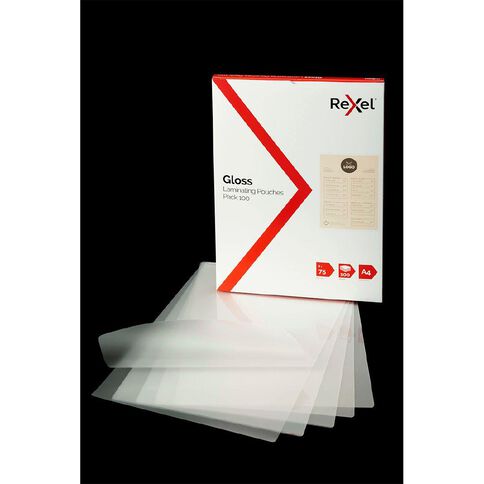 Rexel Laminating Pouch A4 2x75 mic Pack 100