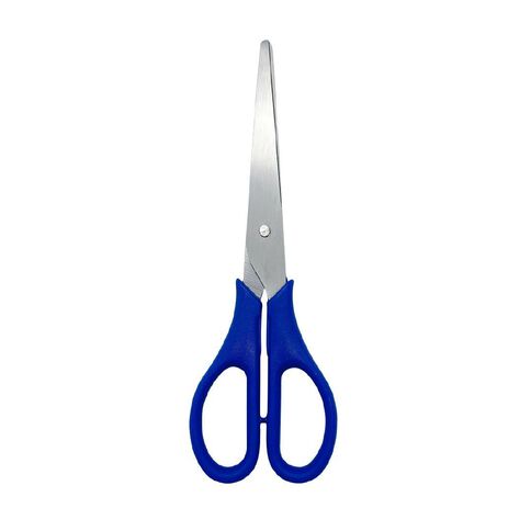 WS Scissors Stainless Steel 6.5 inch Blue Mid