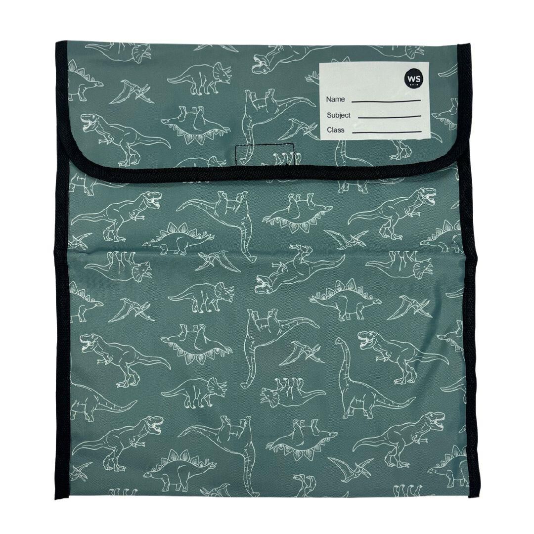 WS Book Bag Dino Warehouse Stationery NZ