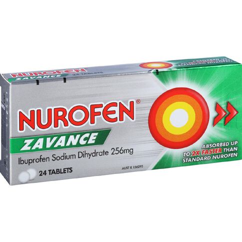 Nurofen Zavance Tablets 24s - LIMIT OF 2 PER CUSTOMER