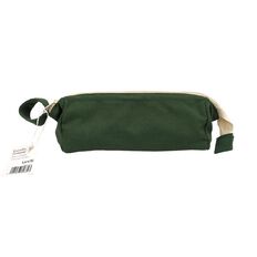 Uniti Everyday Getaway Canvas Tube Pencil Case Green