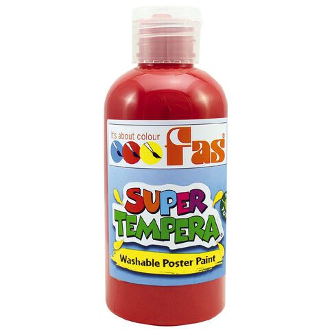 FAS Paint Super Tempera 250ml Crimson