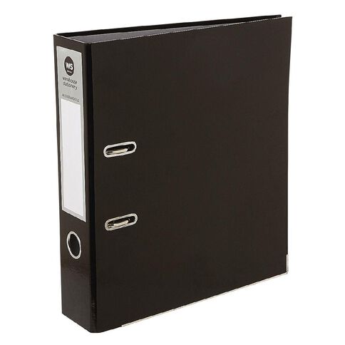 WS Lever-Arch File Black A4