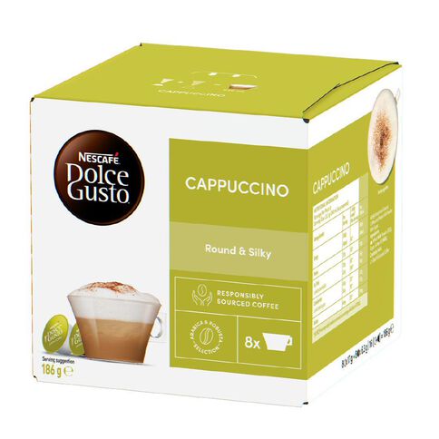 Nescafe Dolce Gusto Coffee Pods Cappuccino 16 Pack