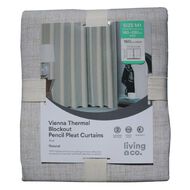 Living & Co Vienna Curtains Natural