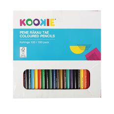 Kookie Te Reo Coloured Pencils Multi-Coloured 100 Pack