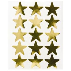 Quik Stik Labels Labels Stars Large